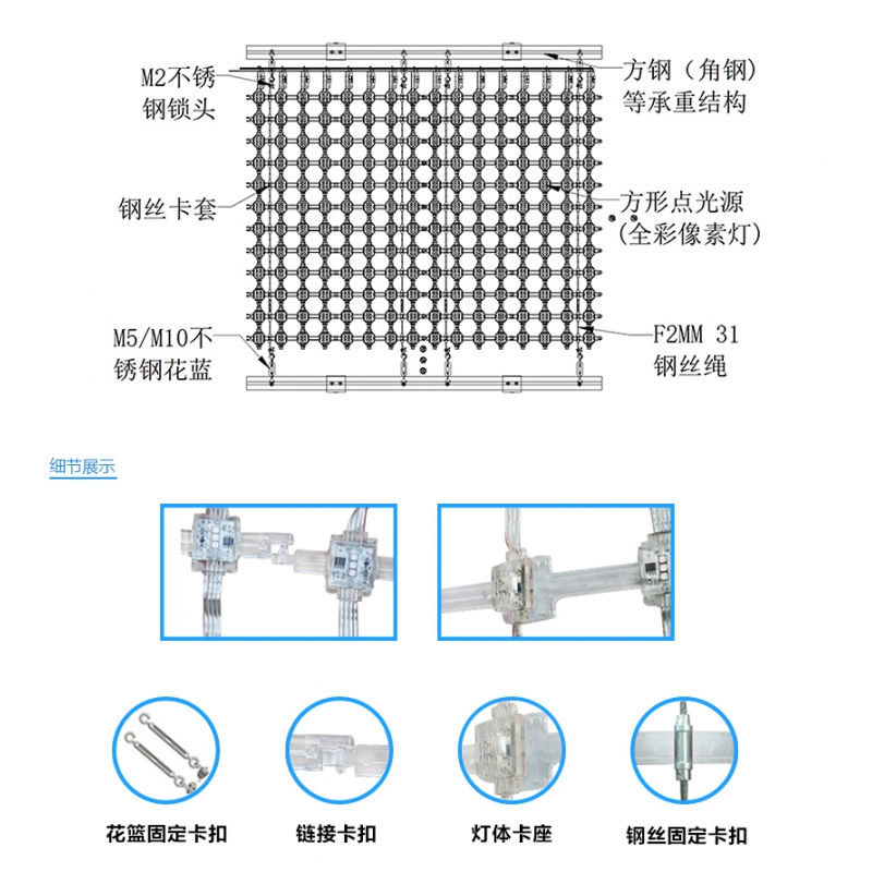 P62.5全彩網(wǎng)格屏，網(wǎng)格軟屏，戶外LED網(wǎng)格屏